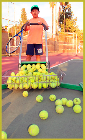 child and balls